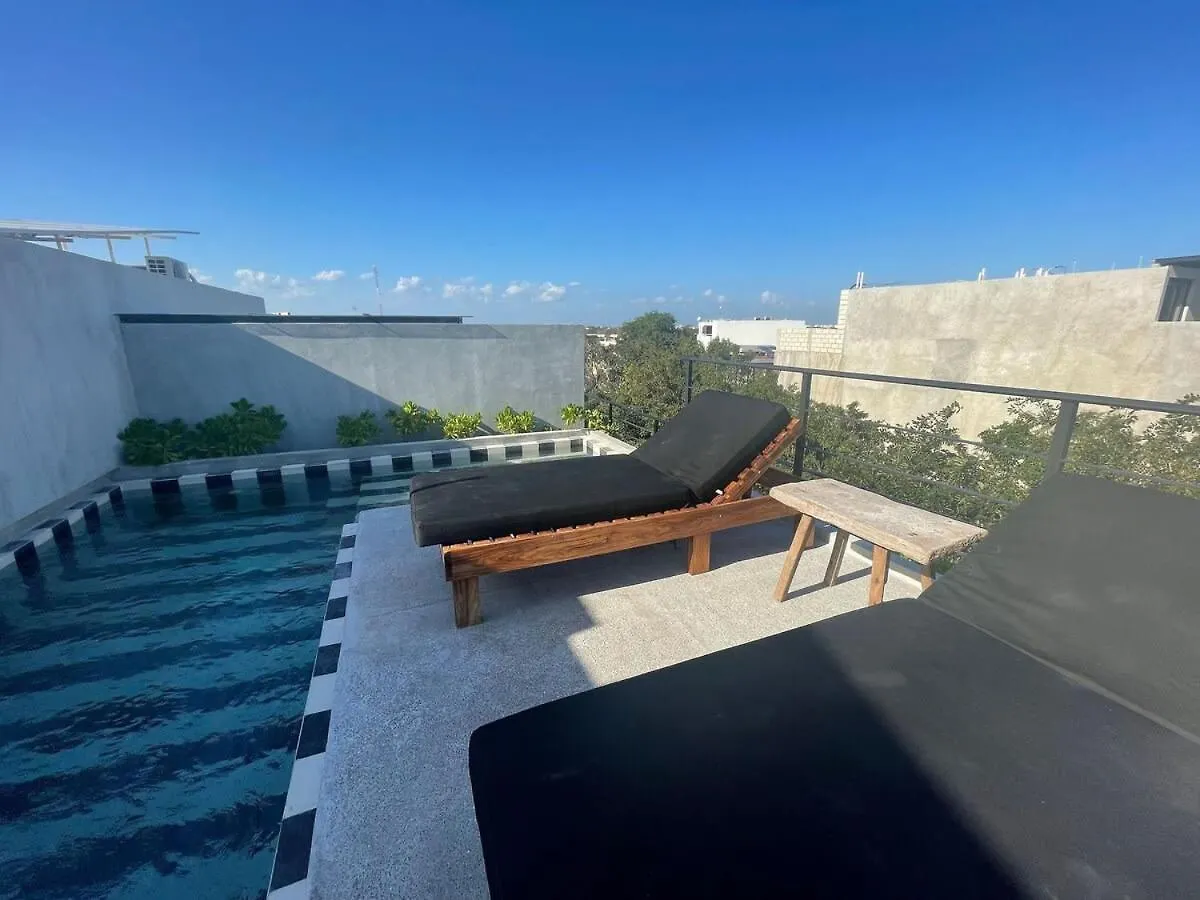Apartment Luxury Loft In Aldea Zama With Rooftop Pool Tulum Mexico