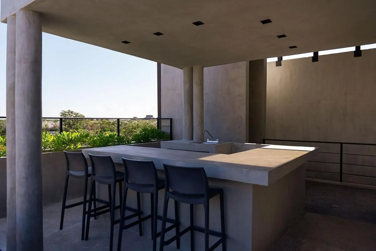 Luxury Loft In Aldea Zama With Rooftop Pool Tulum