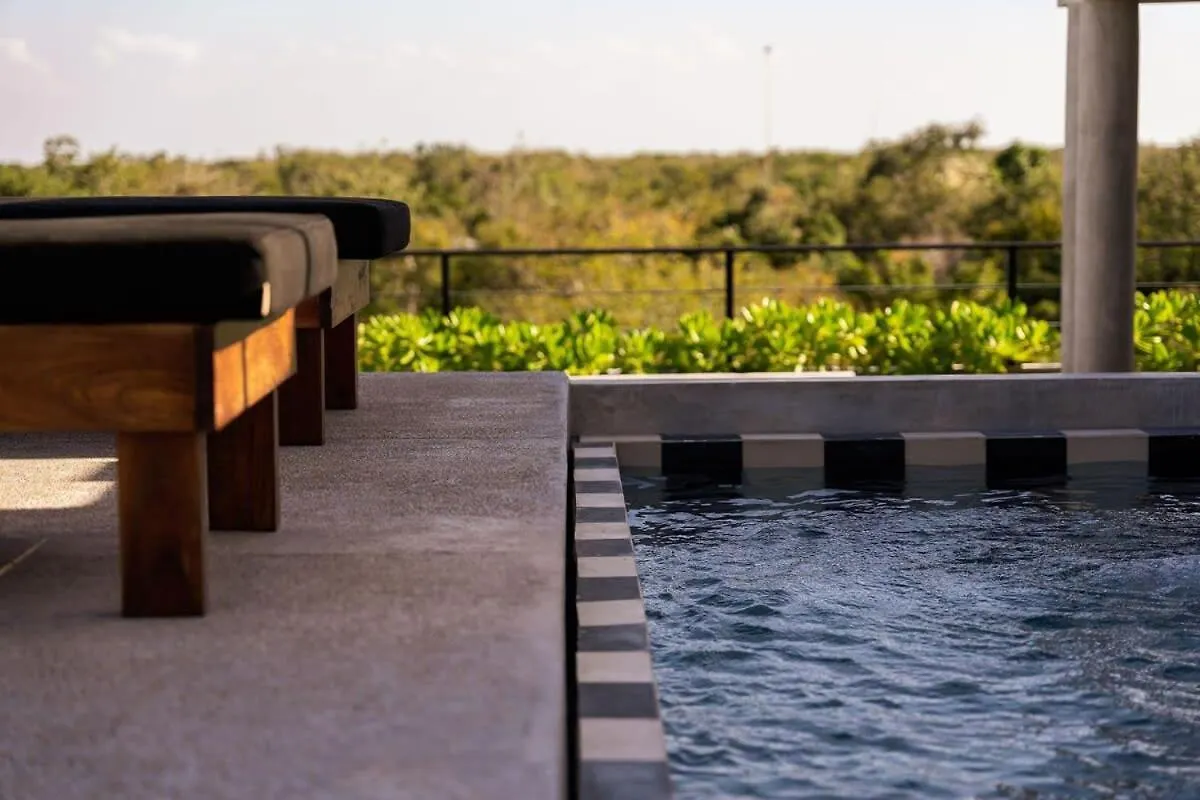 Luxury Loft In Aldea Zama With Rooftop Pool Tulum